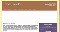Desktop Screenshot of bellevilledaycare.com